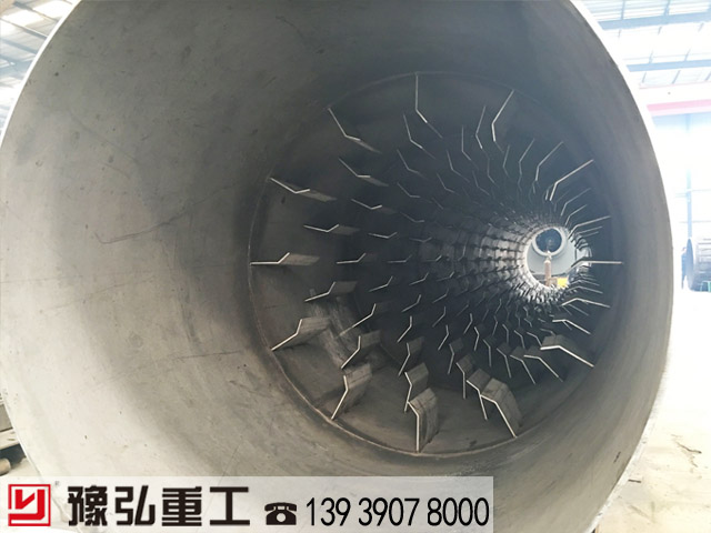 污泥烘干機設(shè)備滾筒內(nèi)部 污泥烘干機設(shè)備滾筒內(nèi)部