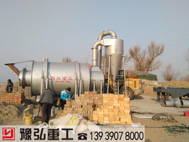 沙子烘干機(jī)設(shè)備安裝現(xiàn)場 沙子烘干機(jī)設(shè)備安裝現(xiàn)場